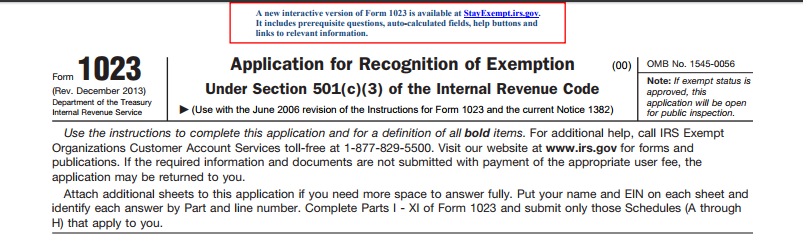 walmart tax exempt status application